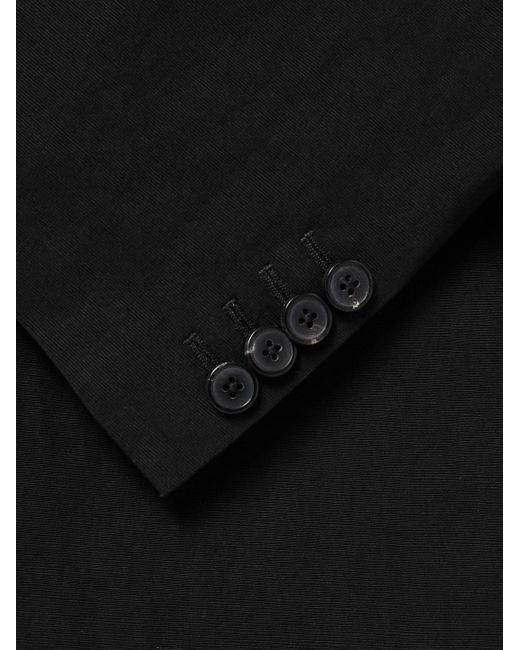 Dries Van Noten Black Linen And Cotton-blend Twill Blazer for men