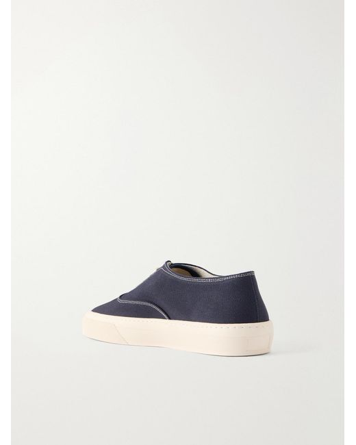 Morjas Blue Deck Canvas Sneakers for men