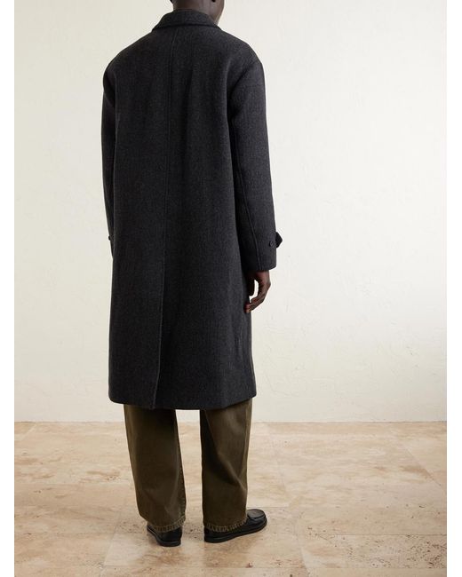 NN07 Blue Gibson 8449 Wool-blend Coat for men