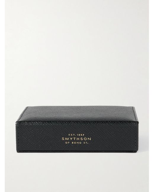 Portagioie Piccolo di Smythson in Black da Uomo