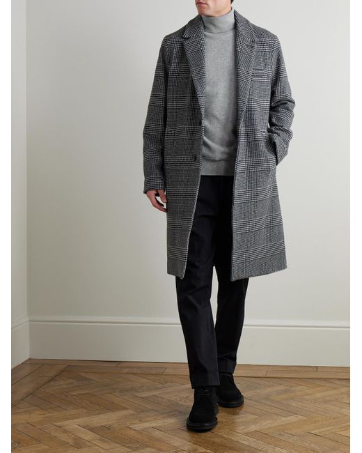 William Lockie Gray Oxton Slim-Fit Cashmere Rollneck Sweater for men
