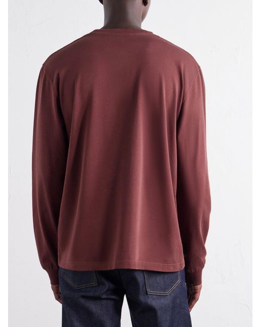 J.W. Anderson Logo-Embroidered Cotton-Jersey T-Shirt for men