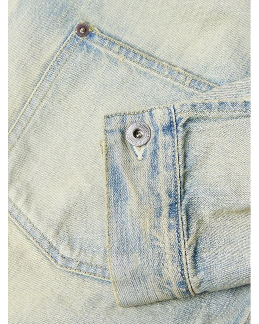 A.PRESSE Blue Denim Jacket for men