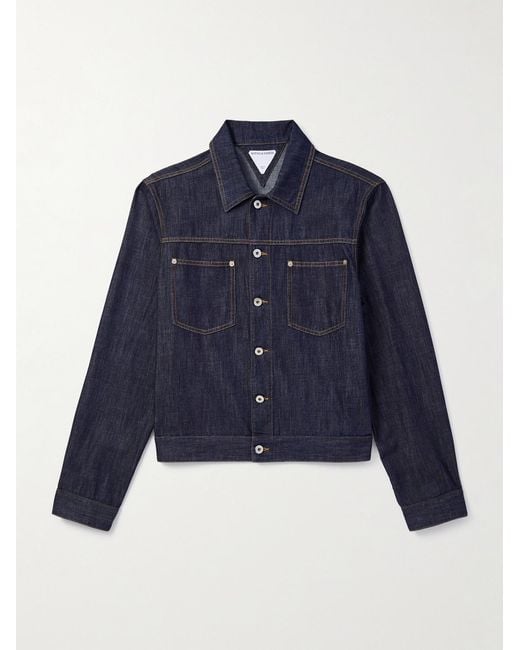 Bottega Veneta Blue Denim Jacket for men