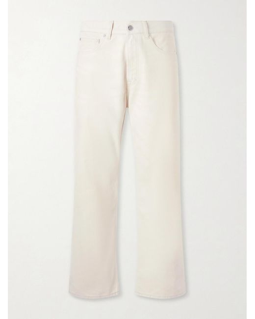 Our Legacy Natural Third Cut Straight-leg Jeans for men