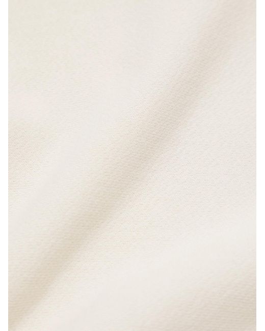 Les Tien Natural Heavyweight Structured-Fleece Cotton-Jersey Roll-Neck Sweatshirt for men