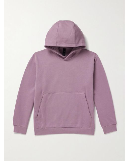 lululemon athletica Steady State Hoodie aus Jersey aus einer Baumwollmischung in Purple für Herren