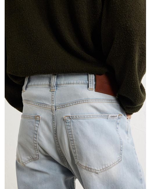 Ghiaia Blue Straight-Leg Jeans for men