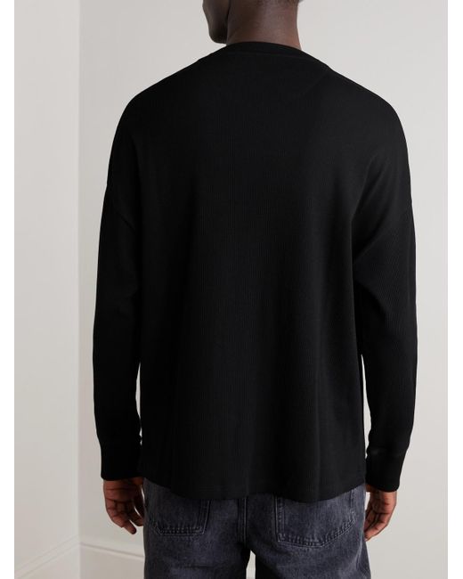 Loewe Black Long Sleeve Anagram T-Shirt for men