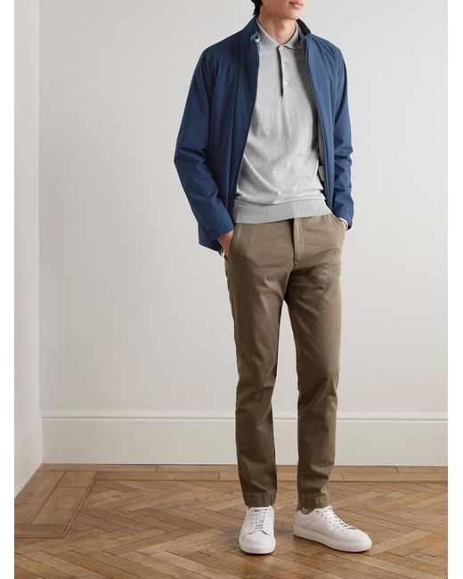 Peter Millar Blue Ryder 3-in-1 Recycled-shell And Jersey Jacket for men