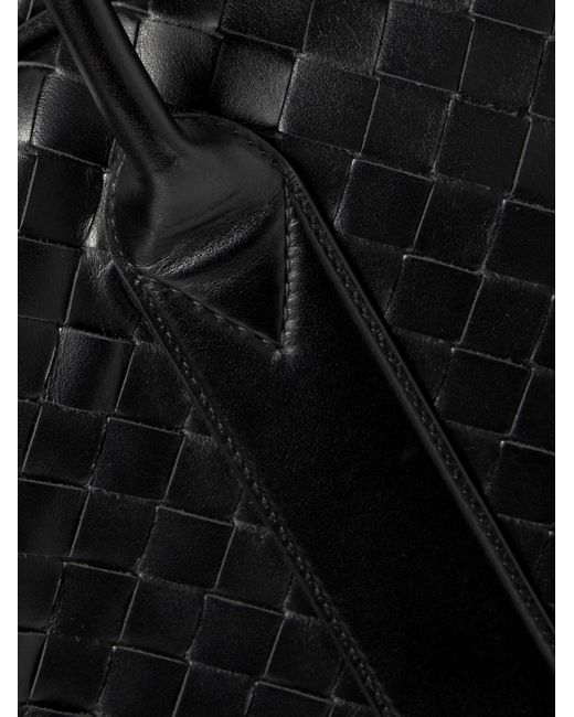 Bottega Veneta Große Aktentasche aus Intrecciato-Leder mit Verzierung in Black für Herren