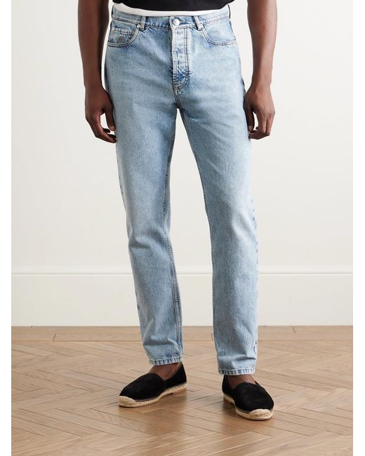 Brunello Cucinelli Blue Slim-Fit Jeans for men