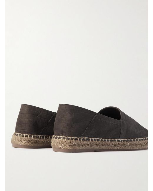 Tom Ford Brown Espadrille for men