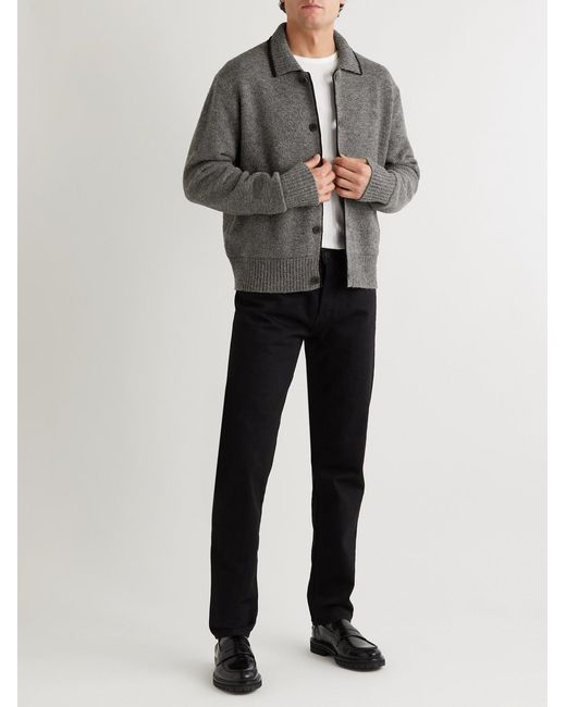 Mr P. Gray Surplus Wool-Blend Bouclé Blouson Jacket for men