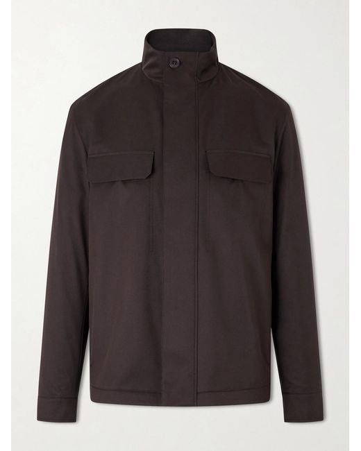 Zegna Black Shell Jacket for men