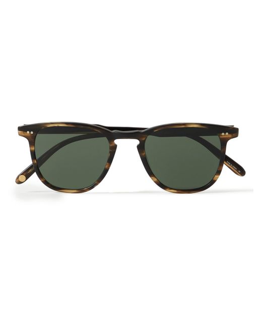Garrett Leight Multicolor Brooks 47 D-frame Tortoiseshell Matte-acetate Sunglasses for men