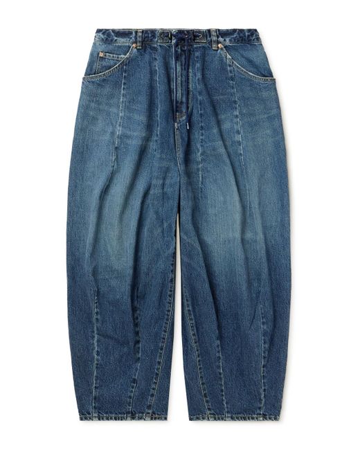 Needles Blue Wide-leg Jeans for men