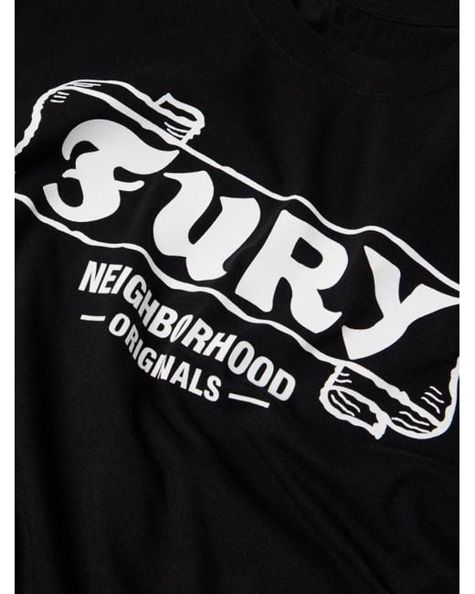 T-Shirt di Neighborhood in Black da Uomo