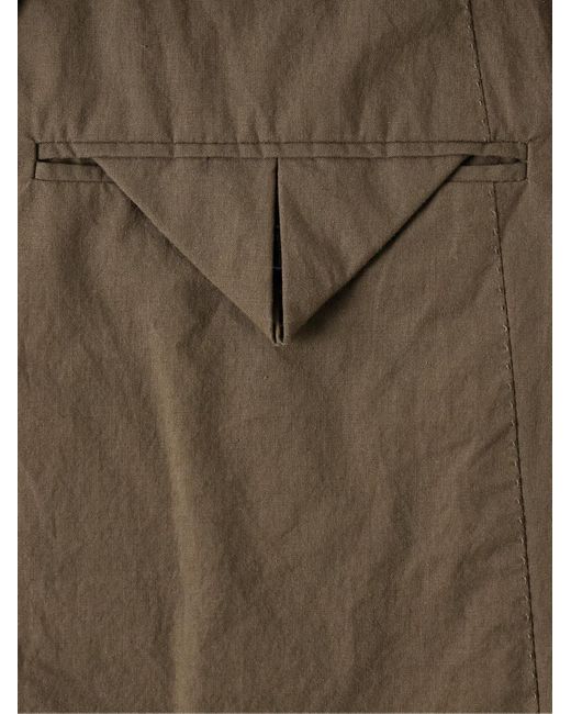 The Row Brown Ritchie Slim-Fit Unstructured Cotton Suit Jacket for men