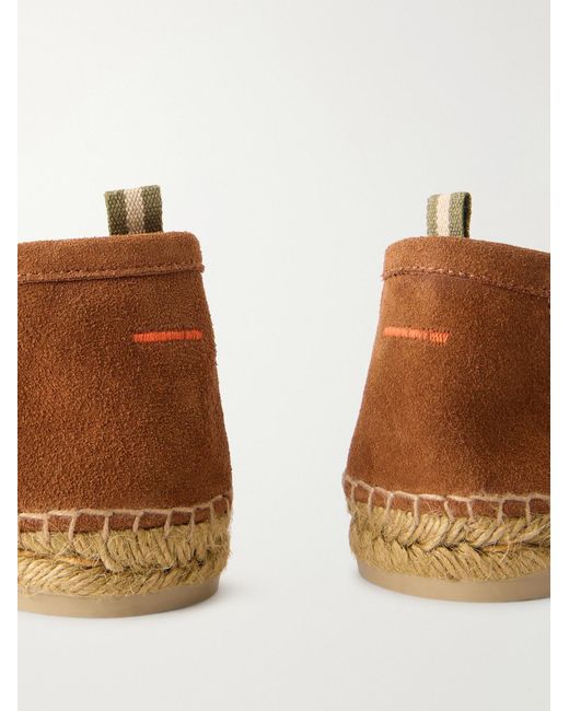 Castaner Brown Nino Suede Espadrilles for men