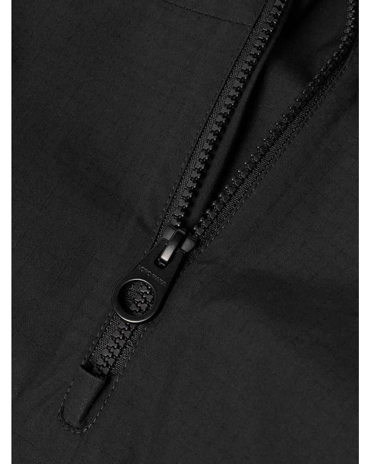 Loro Piana Black Nuptse Clima System Hooded Ski Jacket for men