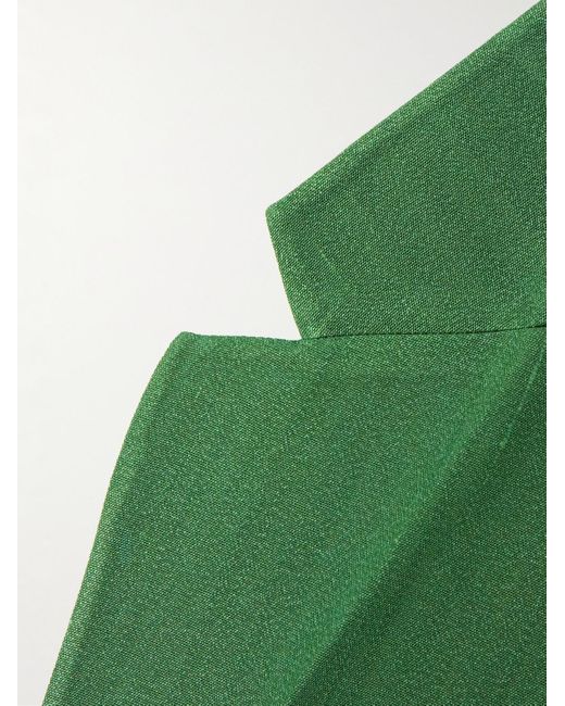 Jacquemus Green Titolo Oversized Crepe Blazer for men