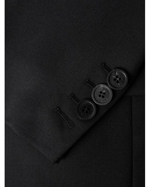 Balmain Black Wool-Twill Blazer for men