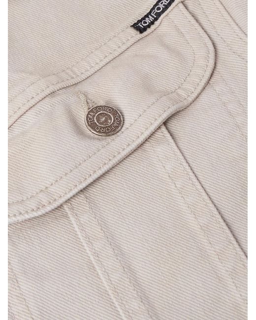 Tom Ford Natural Iconic Denim Jacket for men