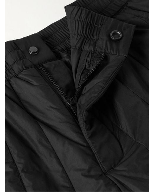 Canada Goose Blue Carlyle Logo-Appliquéd Quilted Padded Shell Trousers for men