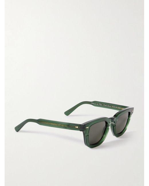 Ahlem Green Champ De Mars Square-frame Acetate Sunglasses for men