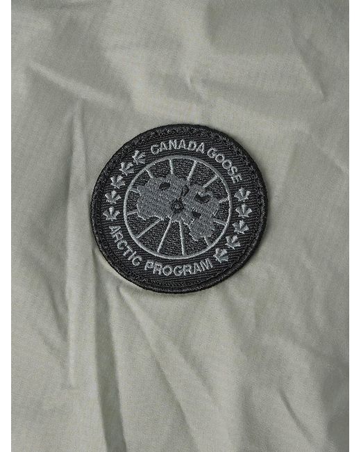 Canada Goose Gray Lodge Packable Quilted Nylon-ripstop Down Hooded Jacket for men