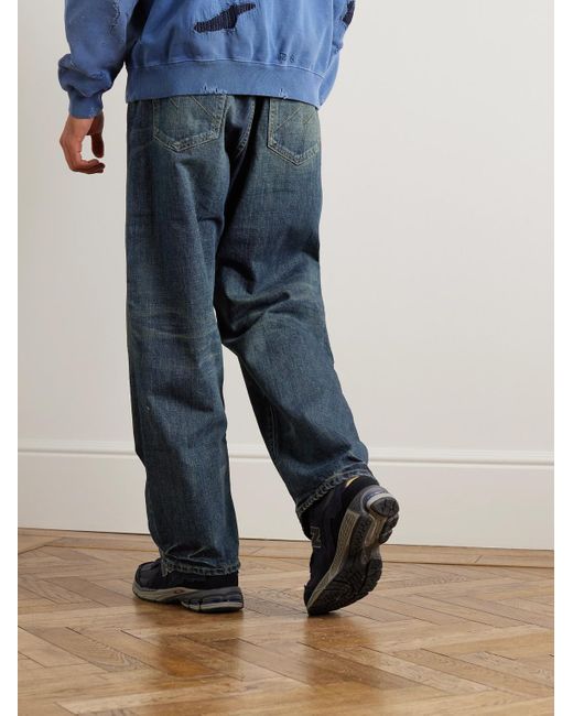 Neighborhood Gerade geschnittene Jeans aus Selvedge Denim in Blue für Herren