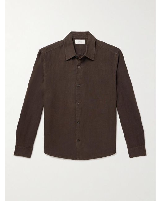 Camicia di Mr P. in Brown da Uomo
