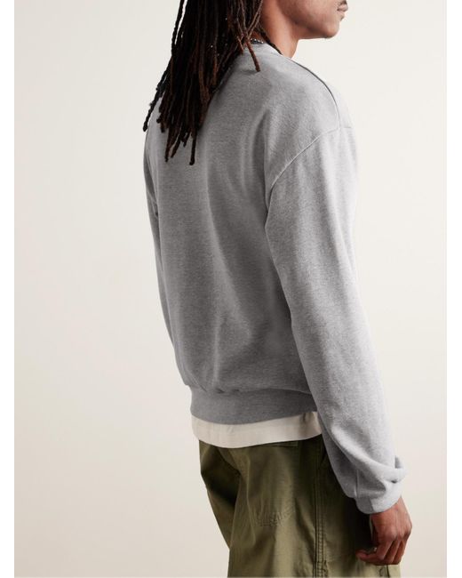 Kapital Gray Printed Cotton-jersey Sweatshirt for men