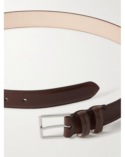 Paul Smith Brown 3Cm Leather Belt for men