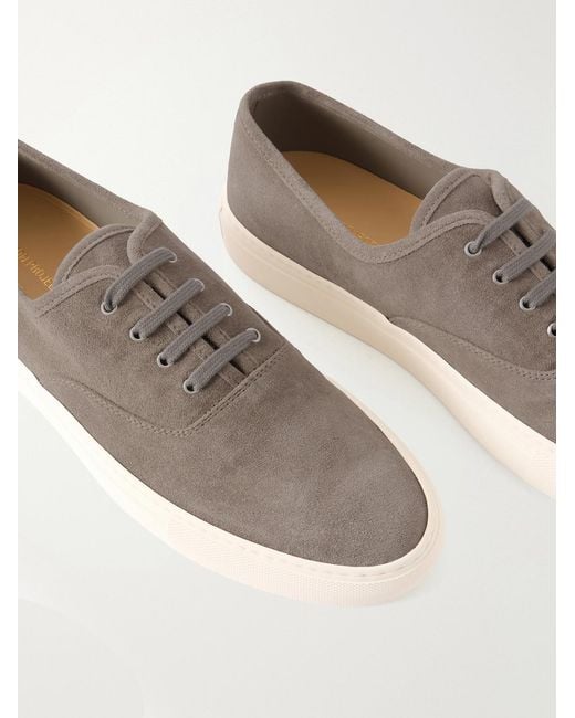 Common Projects Deck Suede Sneakers in Gray für Herren