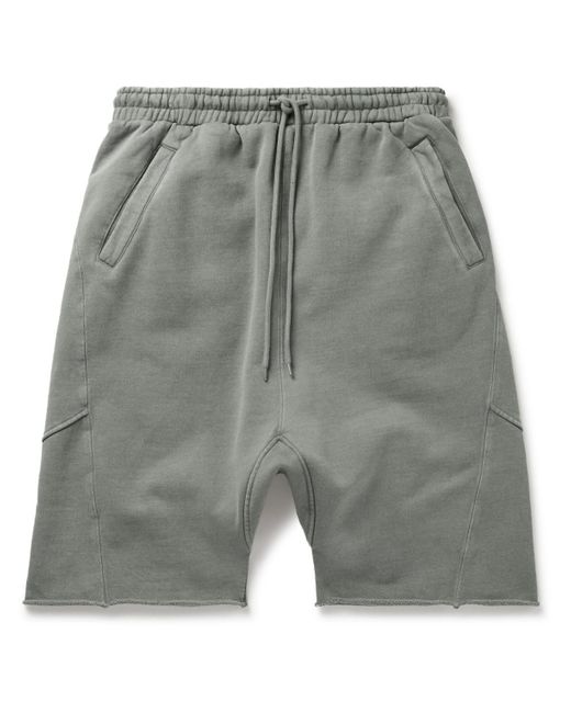 Entire studios Gray Organic Cotton-jersey Drawstring Shorts for men
