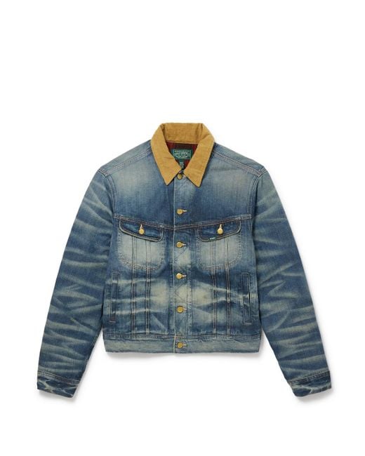 Polo Ralph Lauren Polo Country Corduroy-Trimmed Denim Trucker