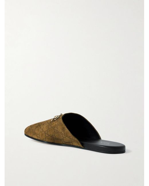 Slipper di Gucci in Green da Uomo