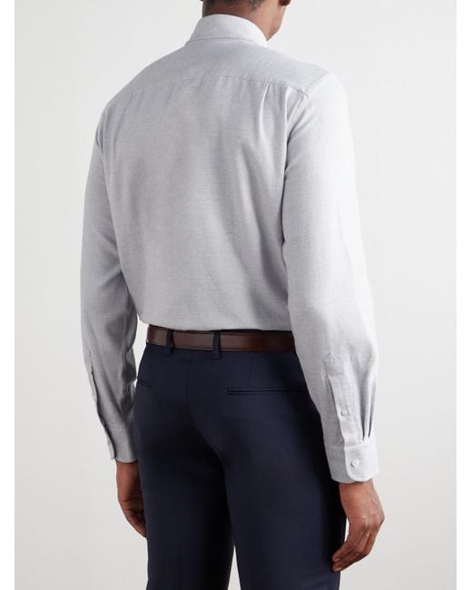 Camicia di Dunhill in White da Uomo