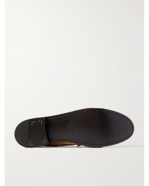 Mocassini di Saint Laurent in Natural da Uomo