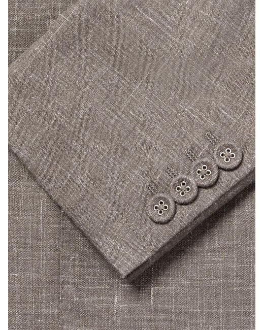 Officine Generale Brown Leon Wool for men