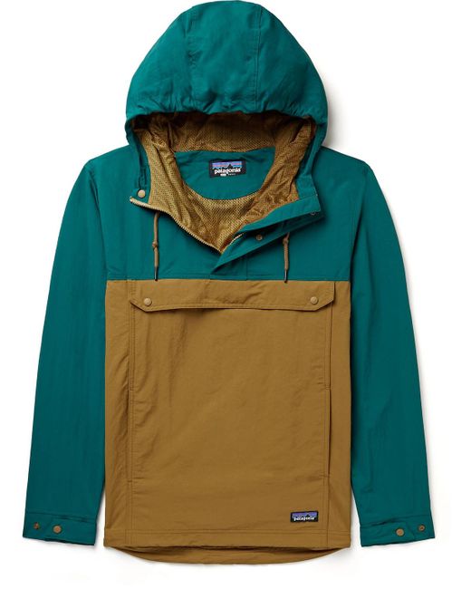 Patagonia Synthetic Isthmus Colour-block Recycled Netplus Hooded Half ...