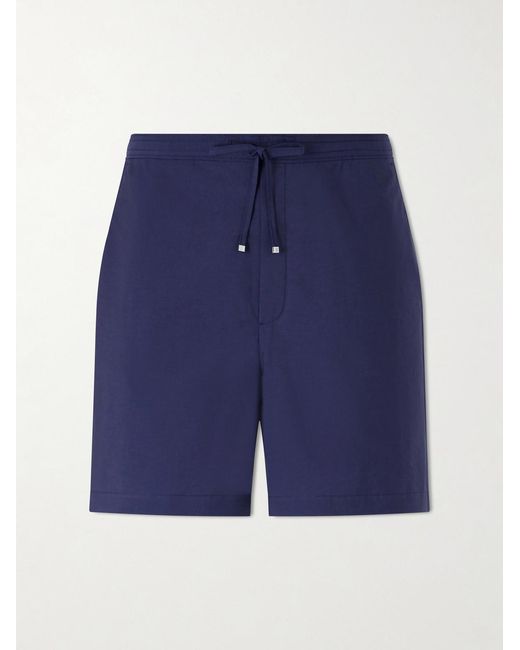 Loewe Blue Paula's Ibiza Straight-Leg Cotton-Blend Shorts for men