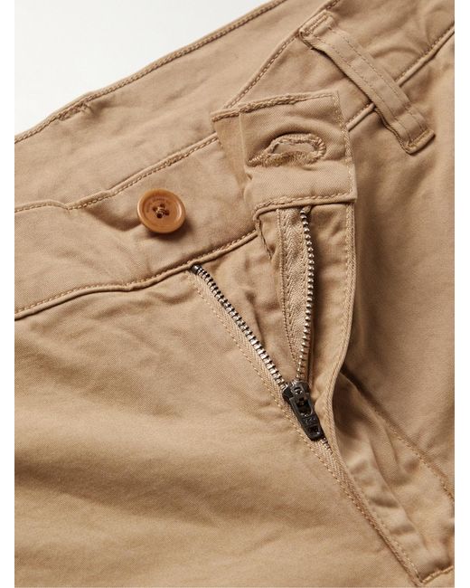 Nudie Jeans Natural Easy Alvin Slim-Fit Cotton-Blend Chinos for men