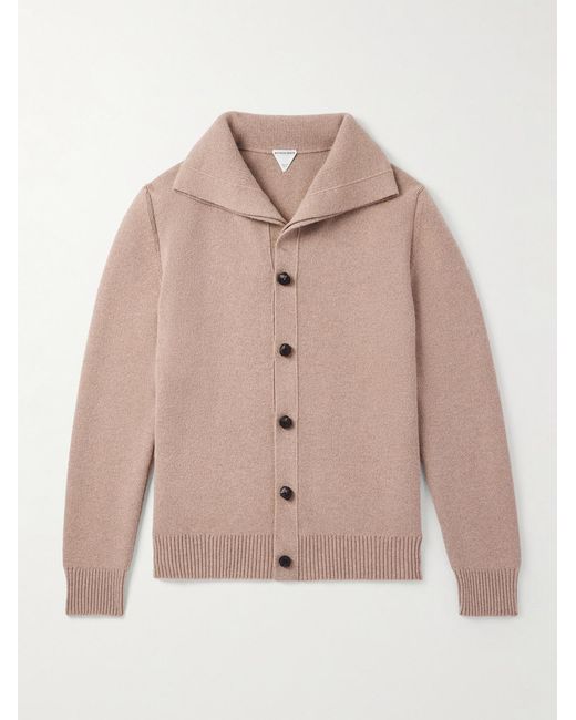 Bottega Veneta Natural Wool Cardigan for men
