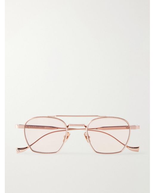 Cutler & Gross Natural 1425 Square-Frame-Tone Sunglasses for men