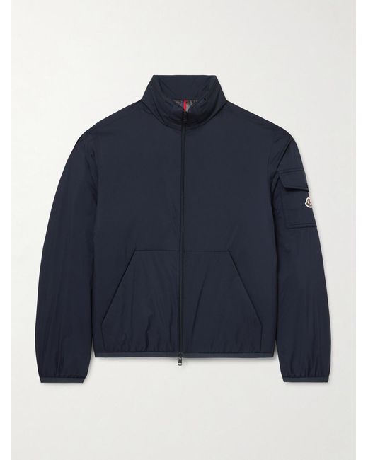 Moncler Blue Padded Shell Down Jacket for men