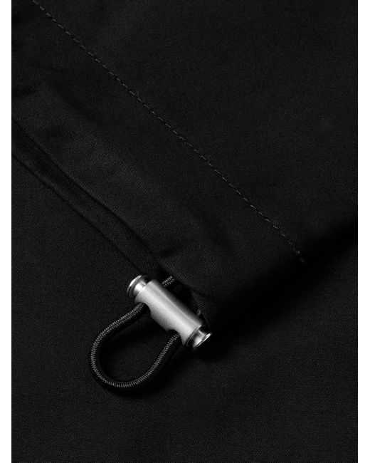 Agolde Black Laurie Cotton-Canvas Bomber Jacket for men