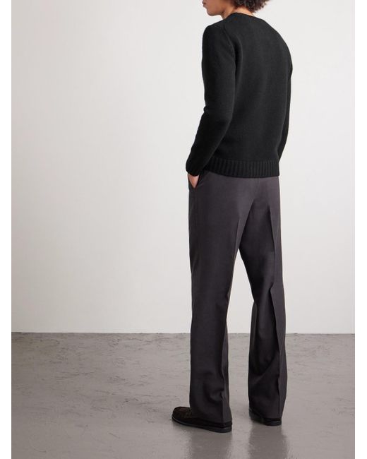 Saman Amel Blue Gio Cashmere Sweater for men